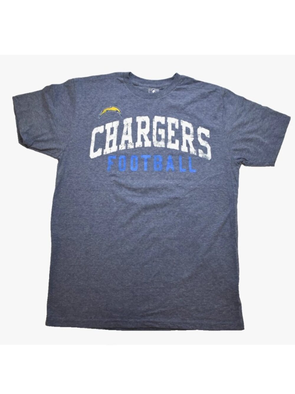 NFL Los Angeles Chargers Football Mens Heather Blue Shirt New XL